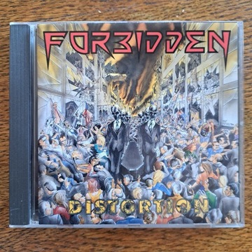 Forbidden - Distortion CD 1994 Gun Records
