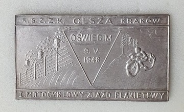 OLSZA KRAKÓW ZJAZD PLAKIETOWY 1948
