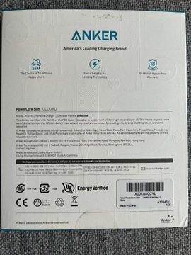 Powerbank Anker Powercore Slim 10000 PD