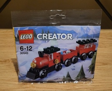 Lego Creator 30543 Świąteczny Pociąg klocki