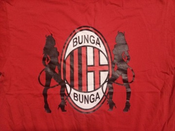AC MILAN - T-Shirt koszulka Bunga Bunga - unikat Fan Club