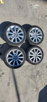 5x112 Et39 8j 66.6 felgi z oponami z 2022r zimowe 