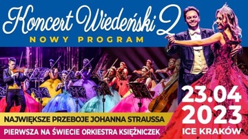 2 bilety, ICE Koncert Wiedeński, 23.04