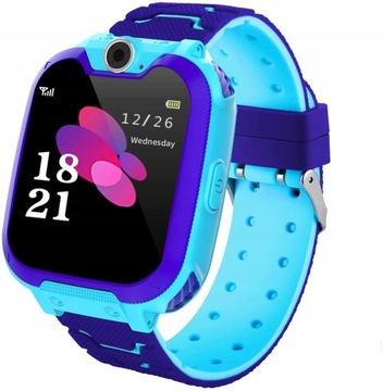 PTHTECHUS Smartwatch dla dzieci Niebieski z GPS