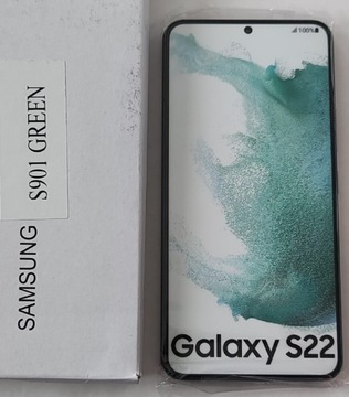 Nowa atrapa Samsung S22 zielona S901 green