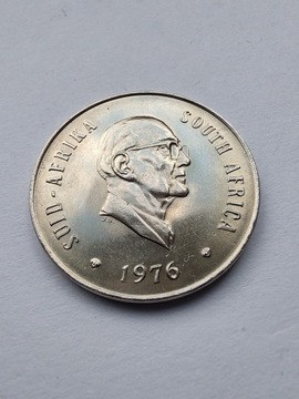 RPA 20 Cents 1976 prezydent Fouche MENNICZA 