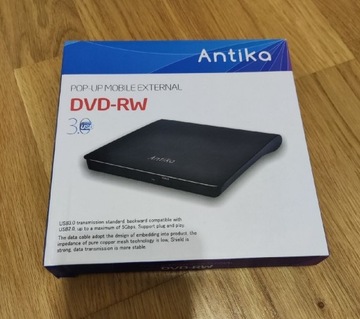 Zewnętrzna nagrywarka DVD na USB 3.0