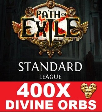 Path of Exile Standard 400 DIVINE ORB l 100% LEGIT