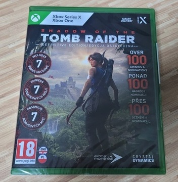 NOWA SHADOW OF THE TOMB RAIDER XBOX ONE X FOLIA