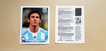 Leo Lionel Messi Panini World Cup 2010 Promo