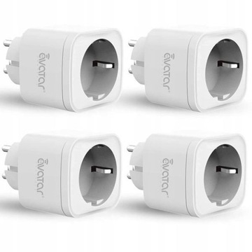 Zestaw 4 gniazdek zdalnego starowania Smart plug 