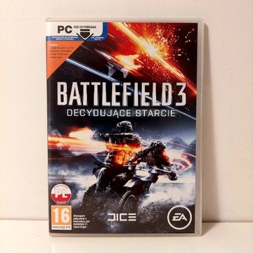Battlefield 3 Decydujące Starcie box pc pudełko wersja pudełkowa gry gra