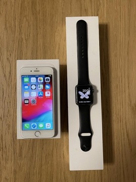 iPhone 6 16GB + Apple Watch Serie 1  42mm zestaw