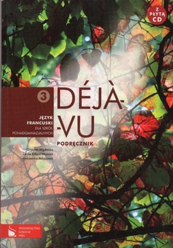 Deja vu 3 podręcznik + CD