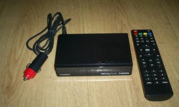 tuner dekoder DVB-T2.do samochodu na 12v