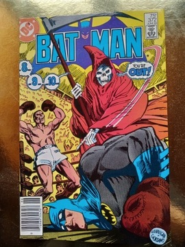 Komiks  BAT MAN No 372  z roku 1984