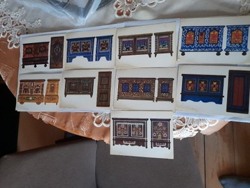 malowane skrzynie śląskie -m stachurski - 9 kartek