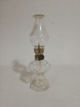 Szklana mini lampka naftowa szkło