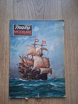 Mały Modelarz Galeon Zygmunta Augusta Smok 6/1972