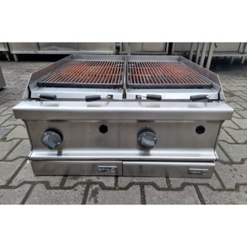 GRILL LAVA GAZOWY PODWÓJNY FAGOR MOC 13,9KW S.N.