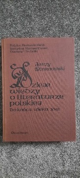 Dzieje wiedzy o literaturze polskiej - Starnawski
