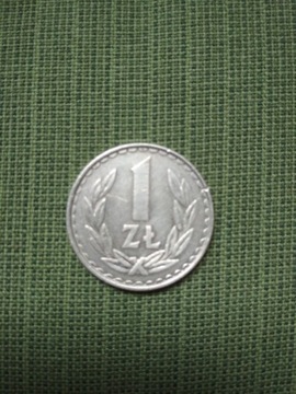 Moneta 1 zł PRL 1985 rok 