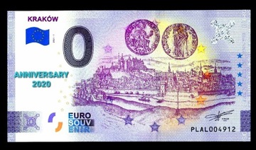 0 euro Kraków ANNIVERSARY2020