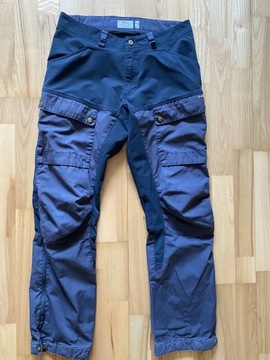 FJALL RAVEN KEB TROUSERS MEN 48/84-88 pas stalowe czarny strecz