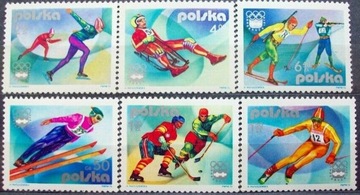 K znaczki polskie rok 1976 - I kwartał 