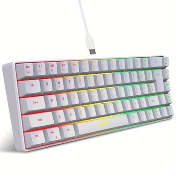 GAMINGOWA klawiatura membranowa TKL HKSJ V200 RGB