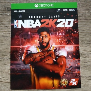 NBA 2K20 Xbox ONE KOD CYFROWY