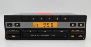 Radio Becker Europa 2000 Mercedes. Serwisowane.KOD
