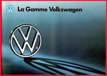 VW La Gamme Volkswagen - katalog / folder 1991 rok