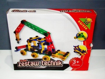 Zestaw Technik Klocki do skręcania 183 elementy