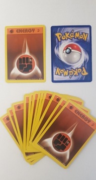 Karta Pokemon Energia Fighting base set 2 oryginał