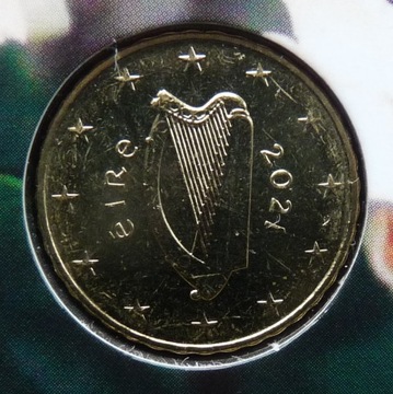 IRLANDIA 2021 - 10 CENTÓW UNC !!!!!!!