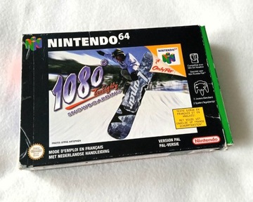 Nintendo 64 Gra 1080 Snowboarding Box