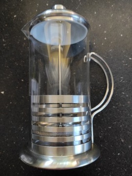 Dzbanek szklany do parzenia kawy tłokowy 1 litr