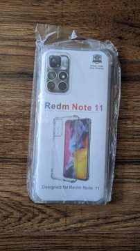 Plecki etui Xiaomi redmi 11/note11t przezroczyste 