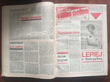 tygodnik Piłka nożna 1986 oprawiony