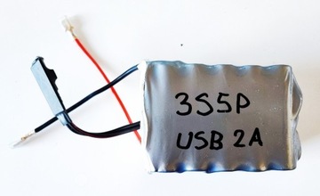 Bateria Li-ion 12V 15Ah 15 og 20A 180Wh 240W USB-C
