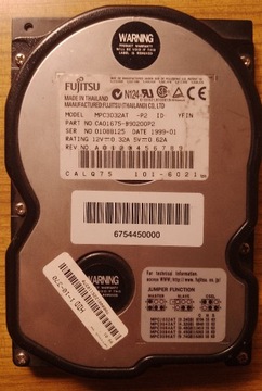 Dysk twardy FUJITSU MPC3032AT 3.2 GB
