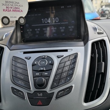 Radio android do Forda Kugi, C maxa 2010-2015