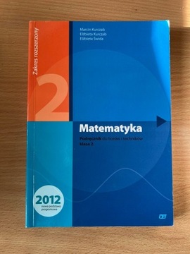 Matematyka 2, podręcznik