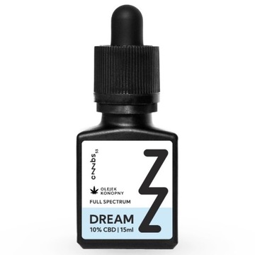 Olej konopny CBD 10%, DREAM, Full Spectrum, 15ml