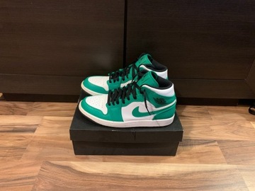 Buty męskie Nike Air Jordan 1 lucky green 