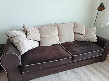 Duża sofa z opcją spania 
