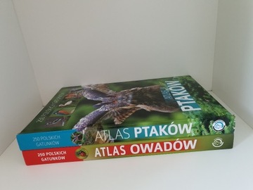 ATLAS OWADÓW i ATLAS PTAKÓW - 2 szt.