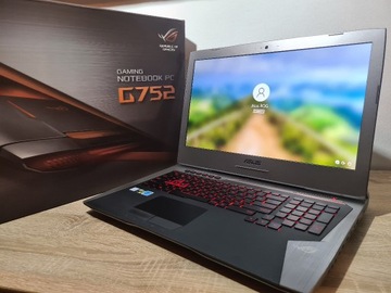 Laptop gamingowy ASUS ROG G725 - super na prezent