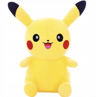 DUŻY PIKACHU POKEMON PLUSZAK PIKACZU MASKOTKA 35CM